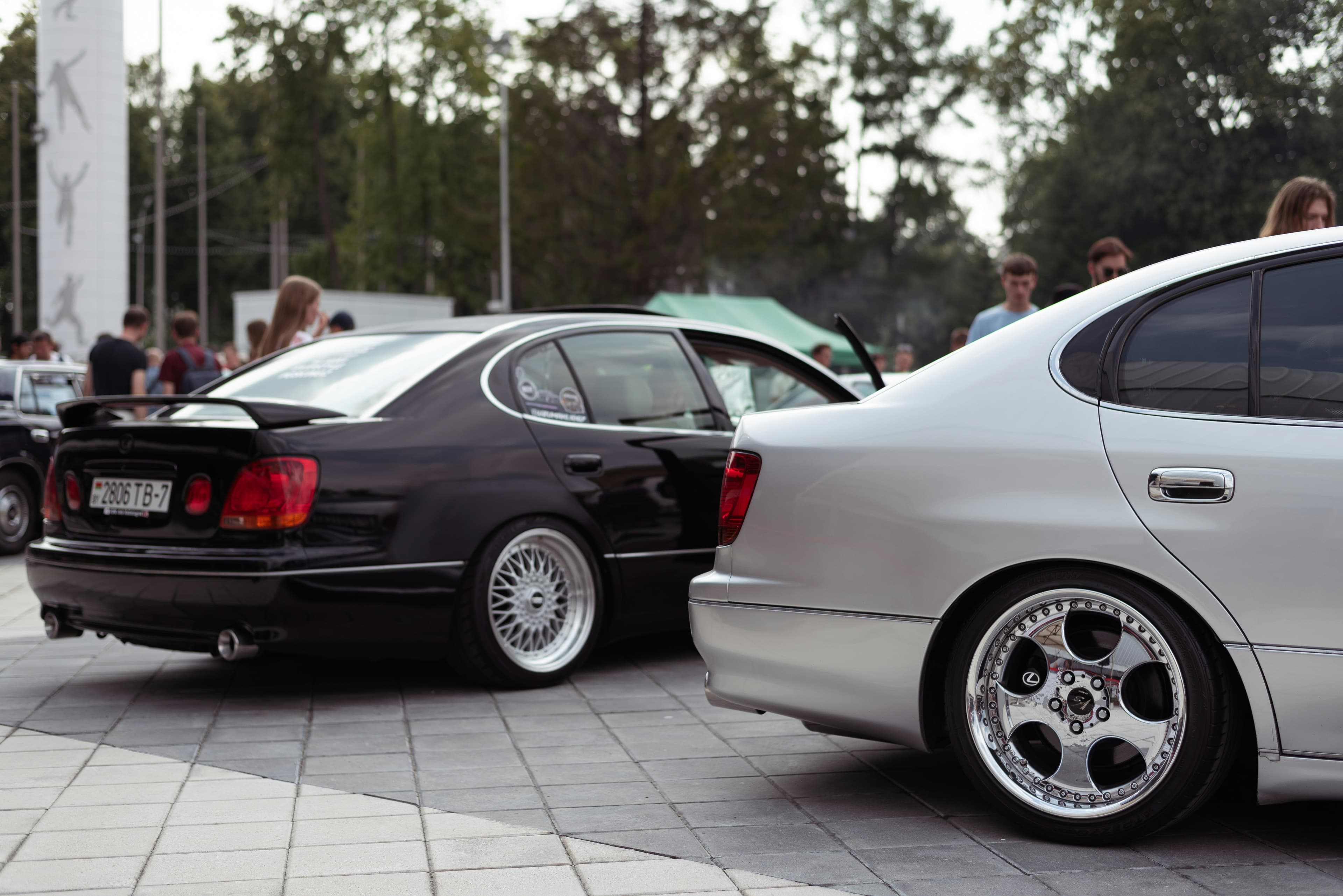 Car meet background